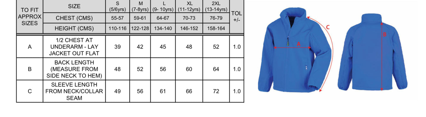 Half/Half softshell coat