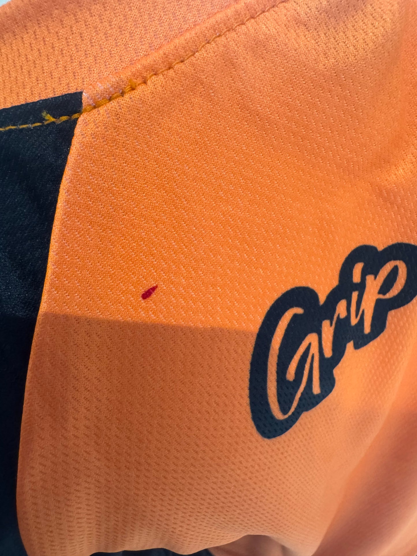 SALE Orange Black Fuel Speed Passion Jersey
