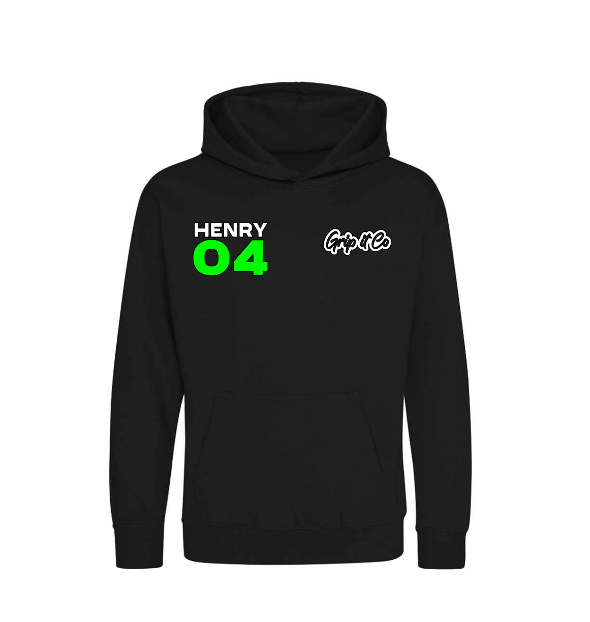 Two Colour Number Hoodie