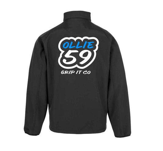 Custom Racer softshell coat