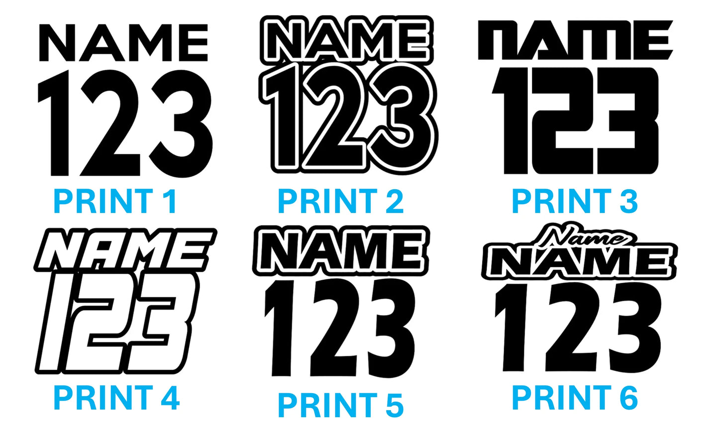 Pre Order Lightening 3 Shades of Blue Jersey