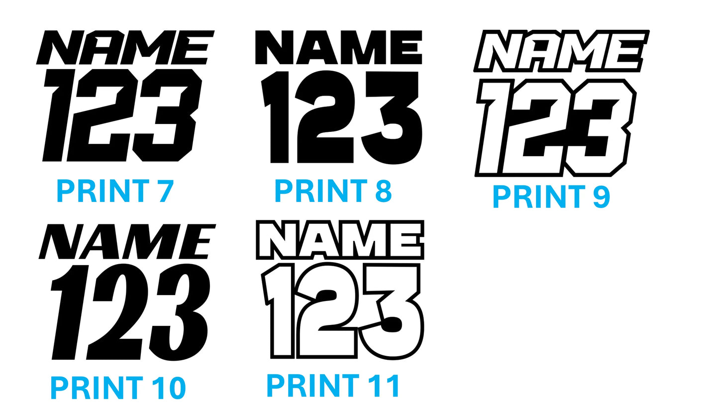 Pre Order Lightening 3 Shades of Blue Jersey