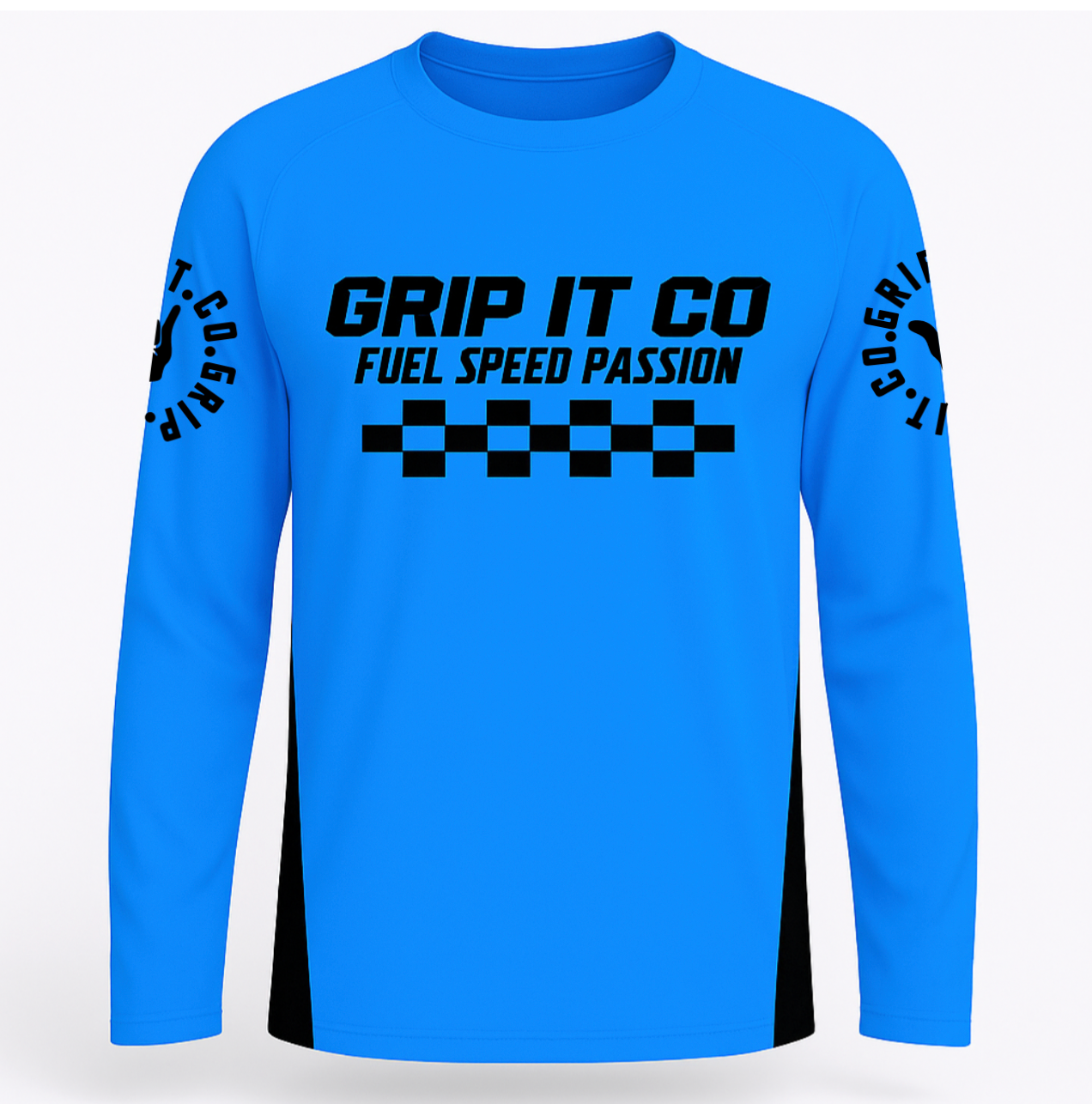 Blue Fuel Speed Passion Jersey