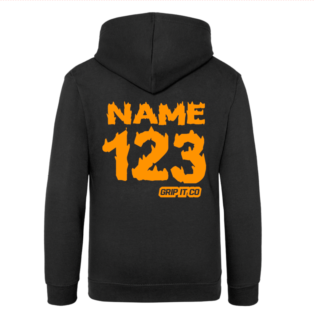 Custom Racer Fire Hoodie