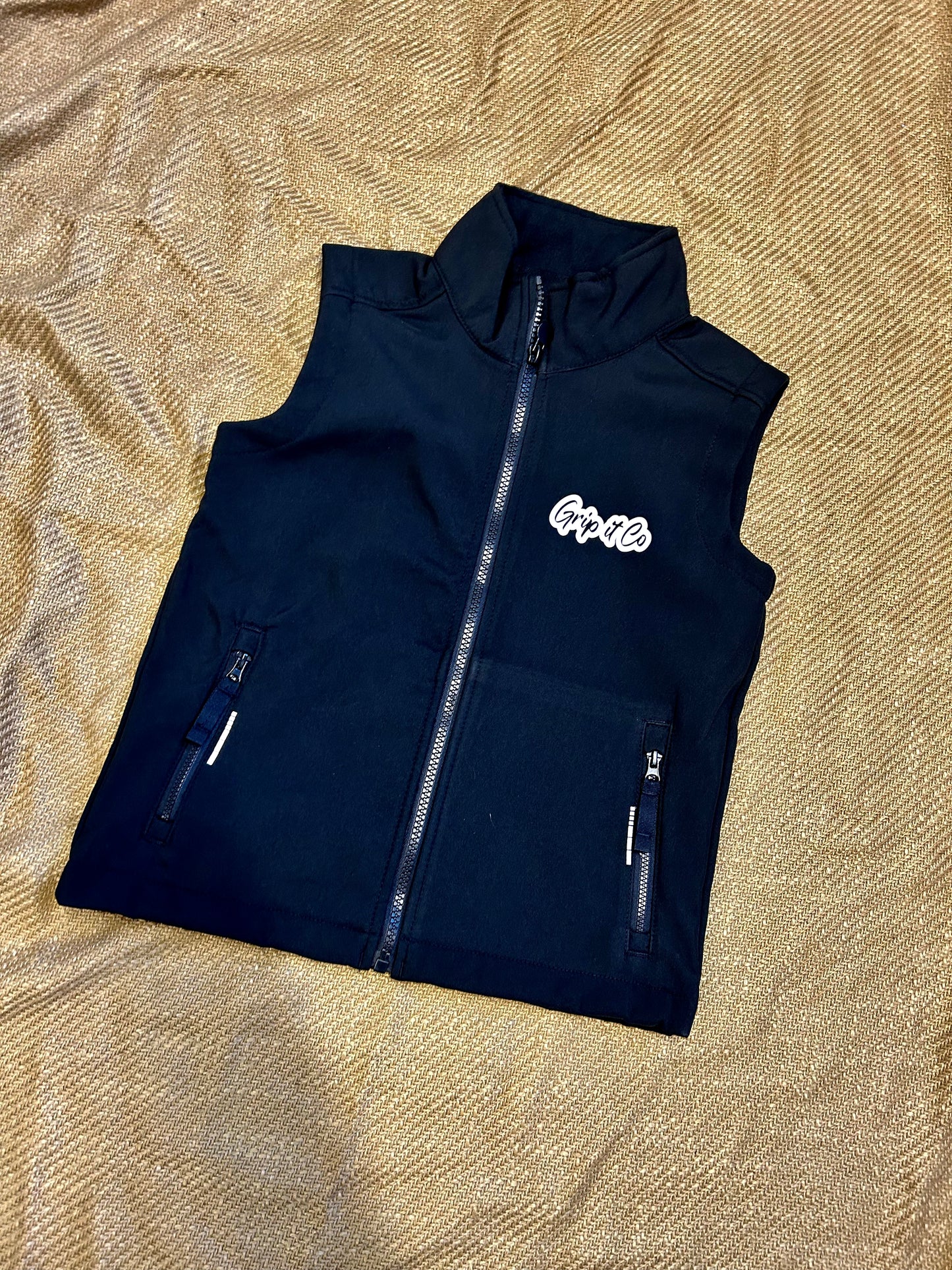 Adults Soft Shell Bodywarmer name/number