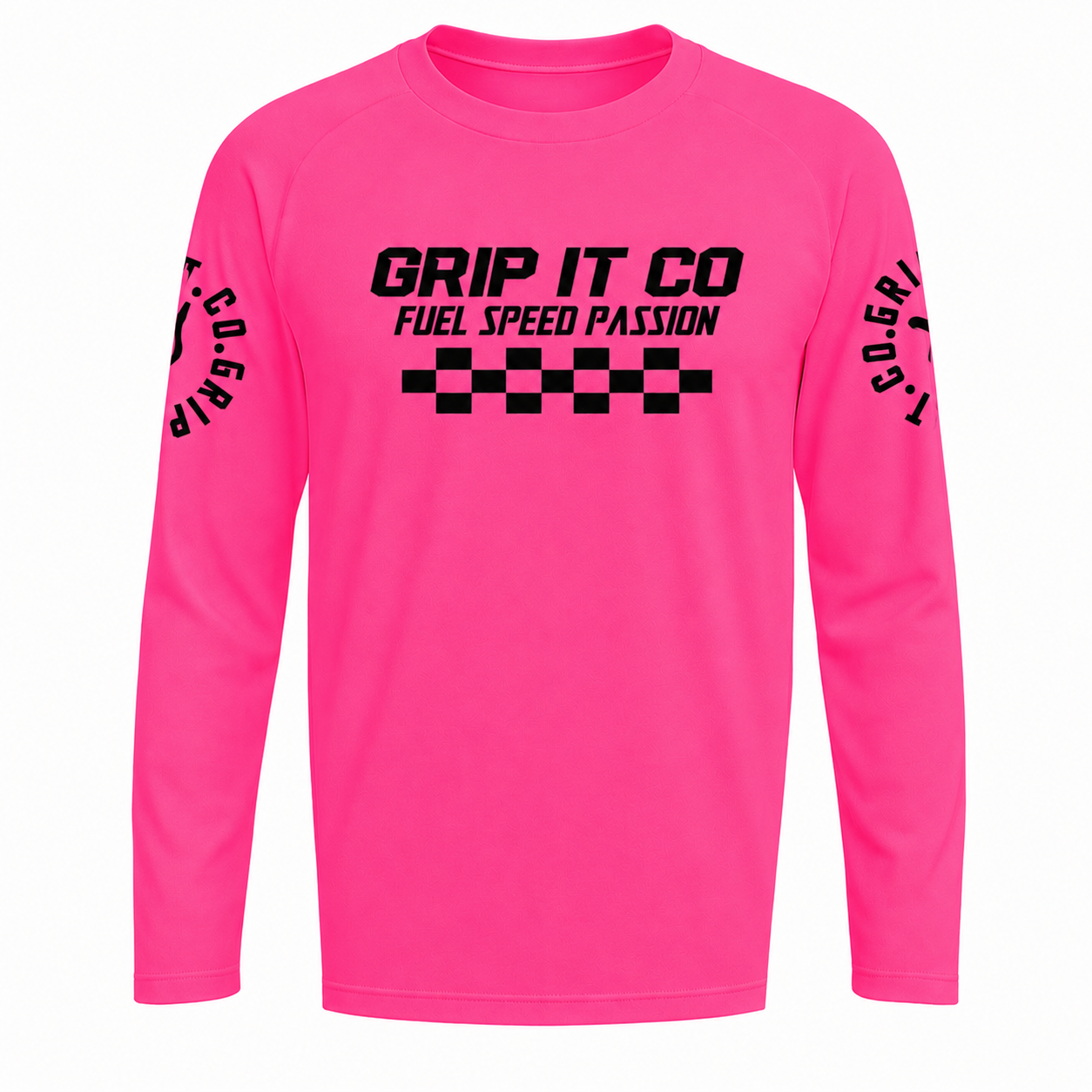 Neon Pink Fuel Speed Passion Jersey
