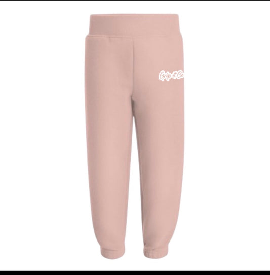 Dusty Pink joggers 2-3 year