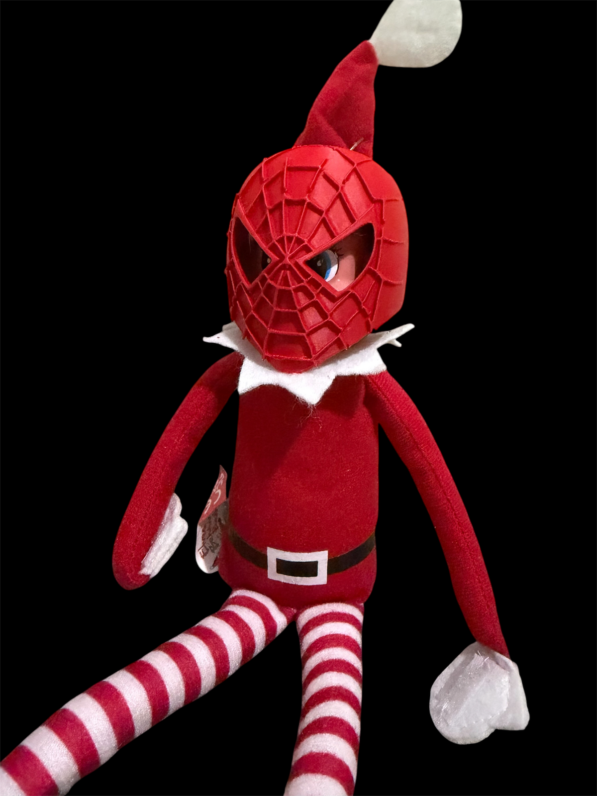 Christmas Elf Spider-Man Inspired Mask