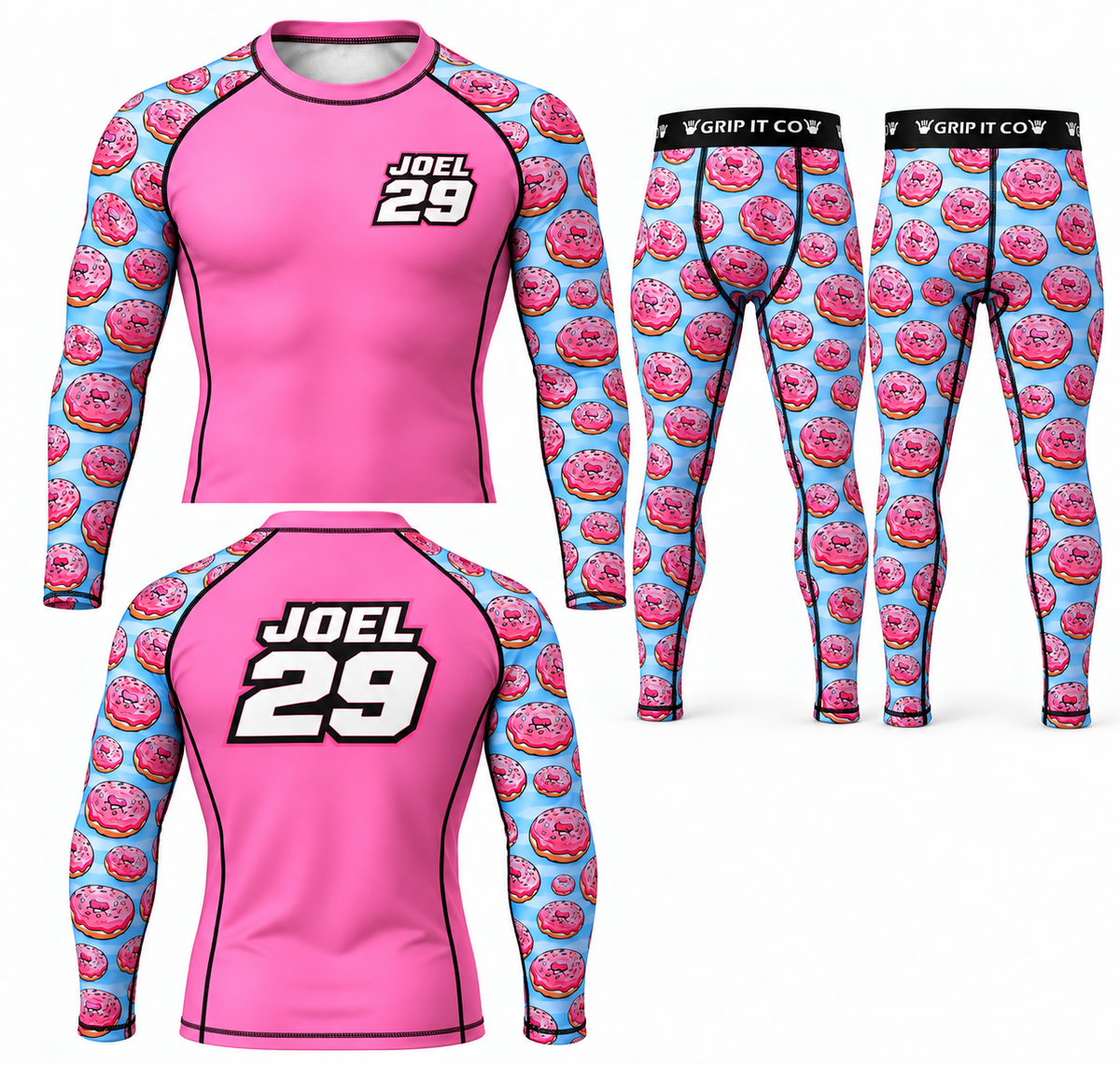 Custom Doughnut Base Layer Set