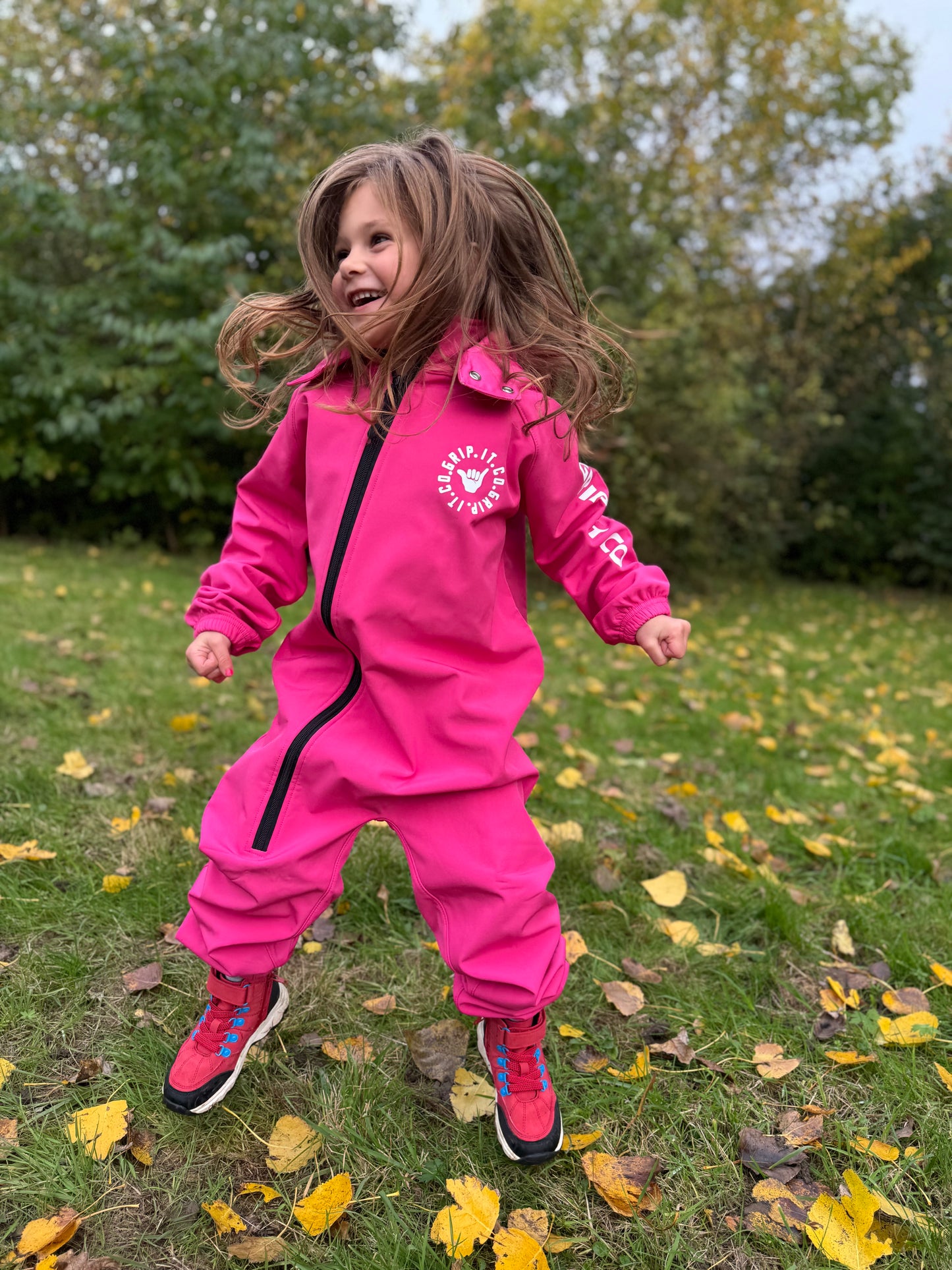 Waterproof PINK Rain Suit All in One