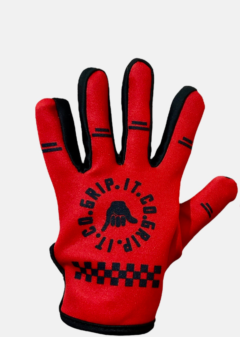 Red Youth Gloves