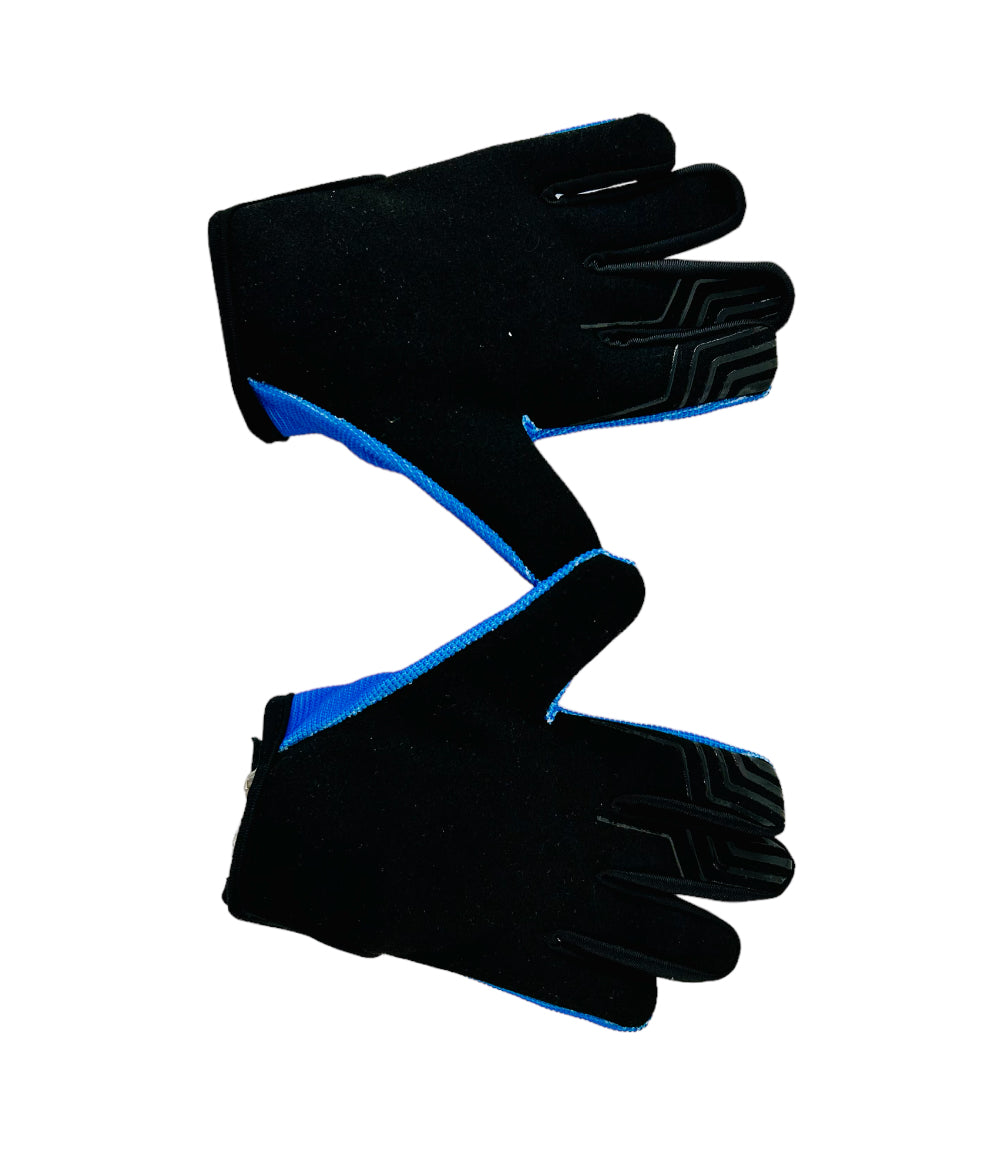 Blue Youth Gloves