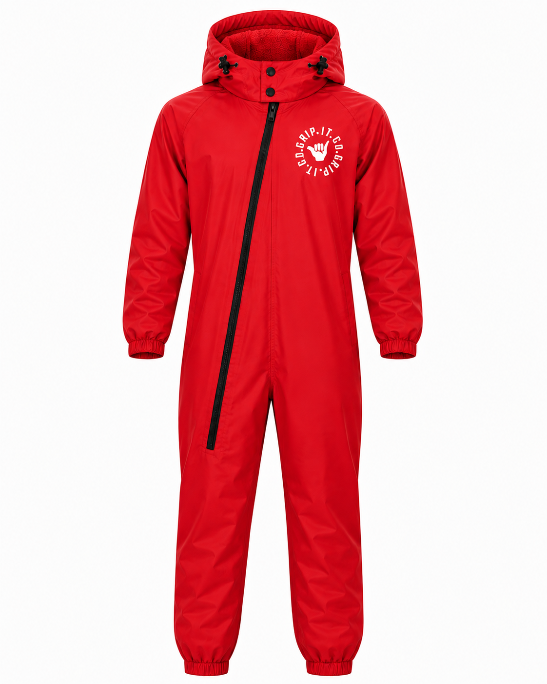 Waterproof RED Rain Suit All in One