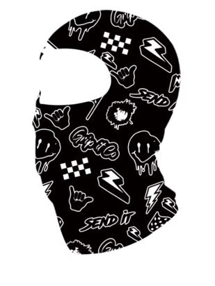 Vibing Balaclava Head Skin Bikes