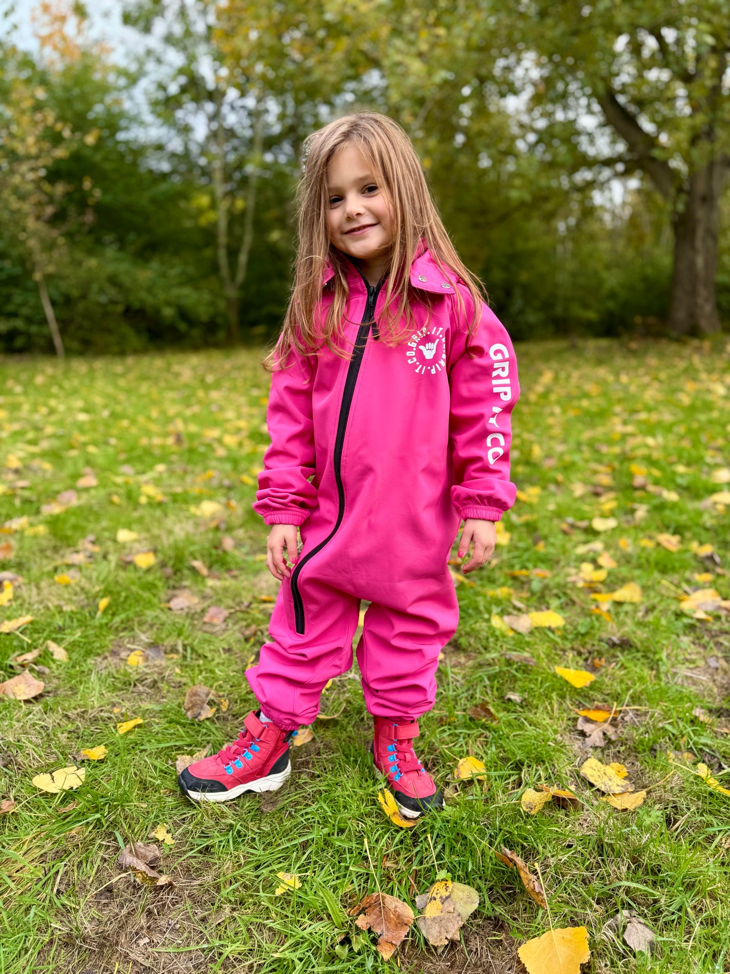 Waterproof PINK Rain Suit All in One