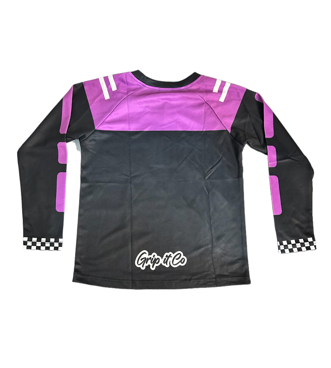 Purple/Black Grip it Co Race Jersey