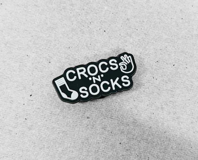 Crocs n Socks Croc Charm, Decorative Shoe Charms