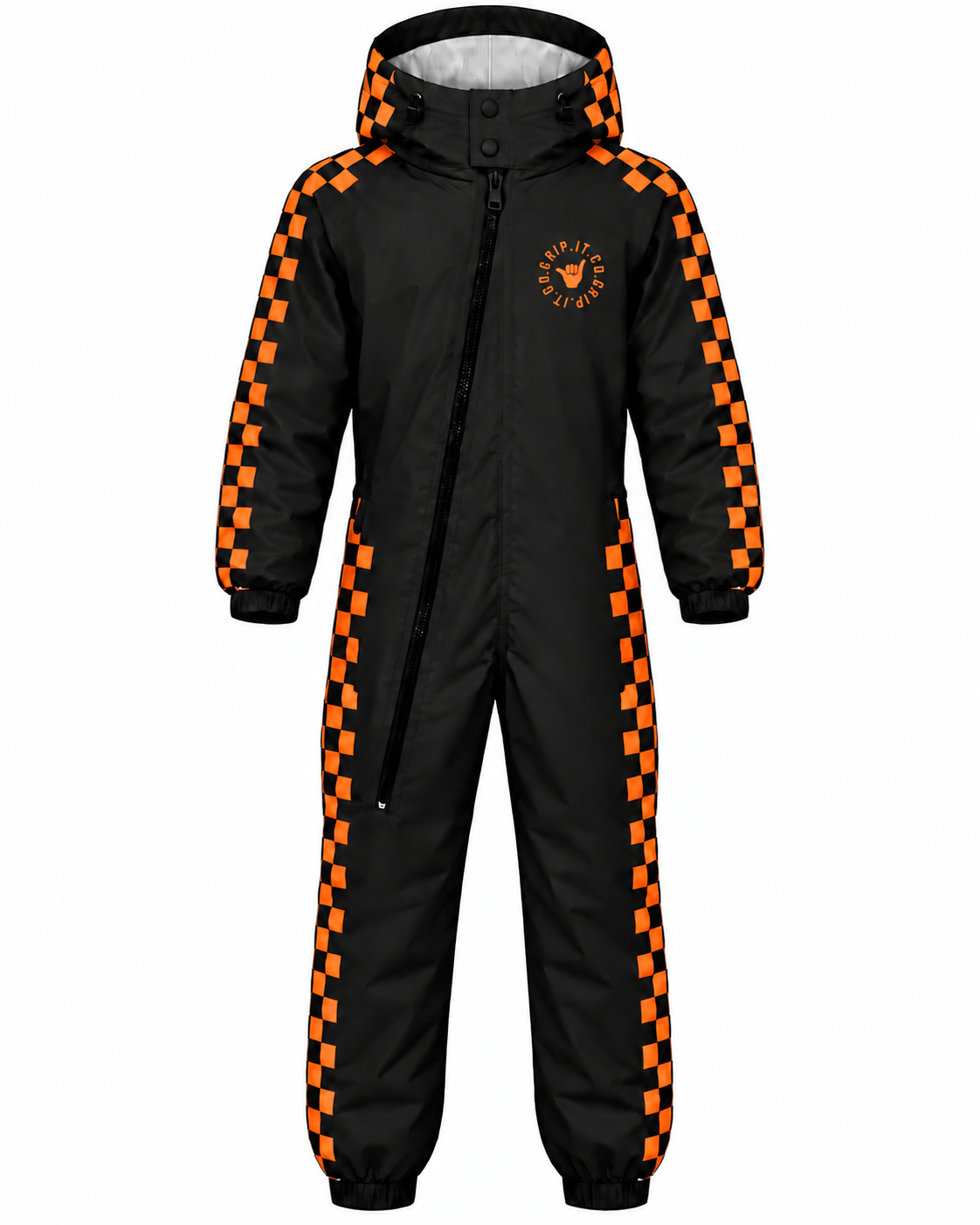 Waterproof Checkered Rain Suit All in One