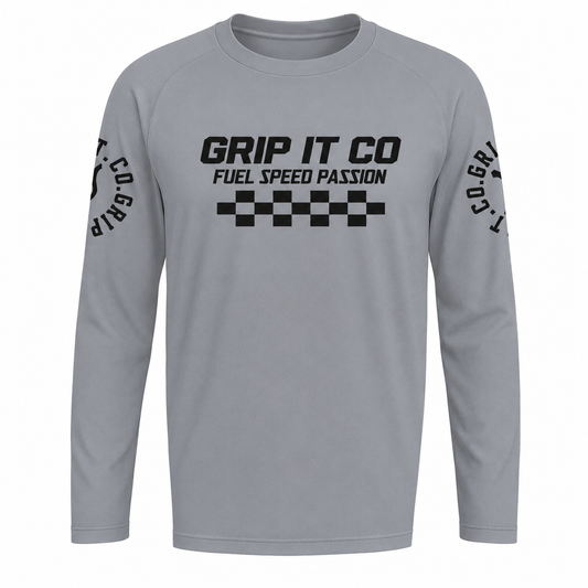 Grey Fuel Speed Passion Jersey