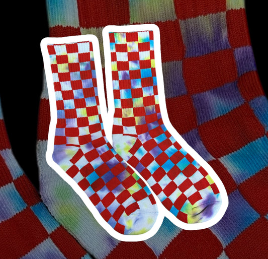 Check Cotton Socks