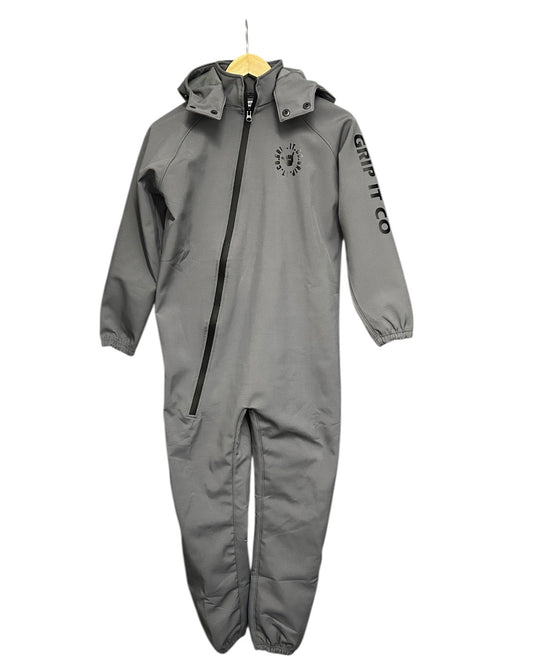 Waterproof Grey Rain Suit All in One