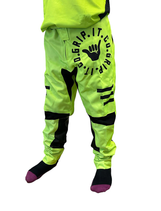 Neon Green Grip it Co Trousers