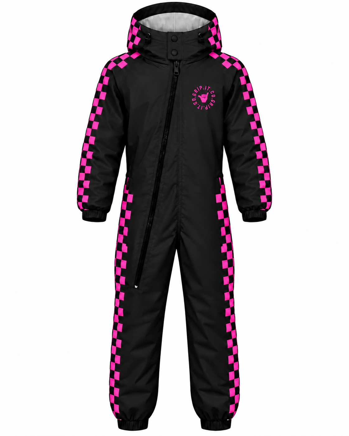 Waterproof Checkered Rain Suit All in One