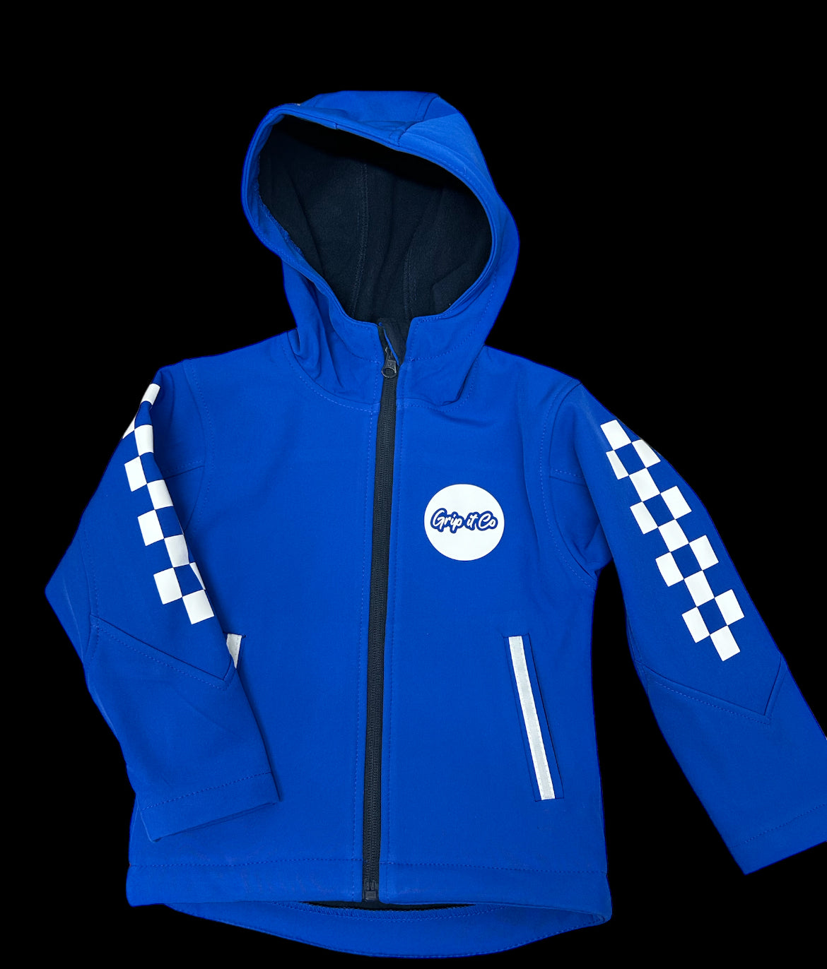 Check Softshell Jacket Kids Coat – Gripitco