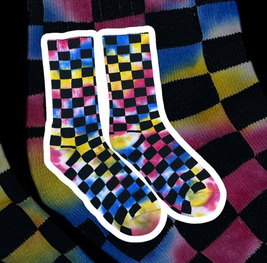 Check Cotton Socks