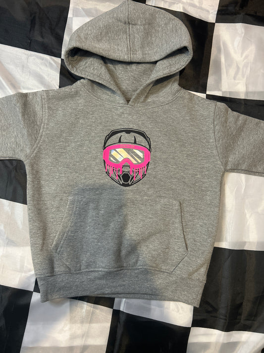 3-4 grey hoodie