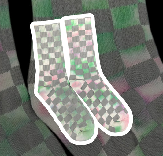 Check Cotton Socks