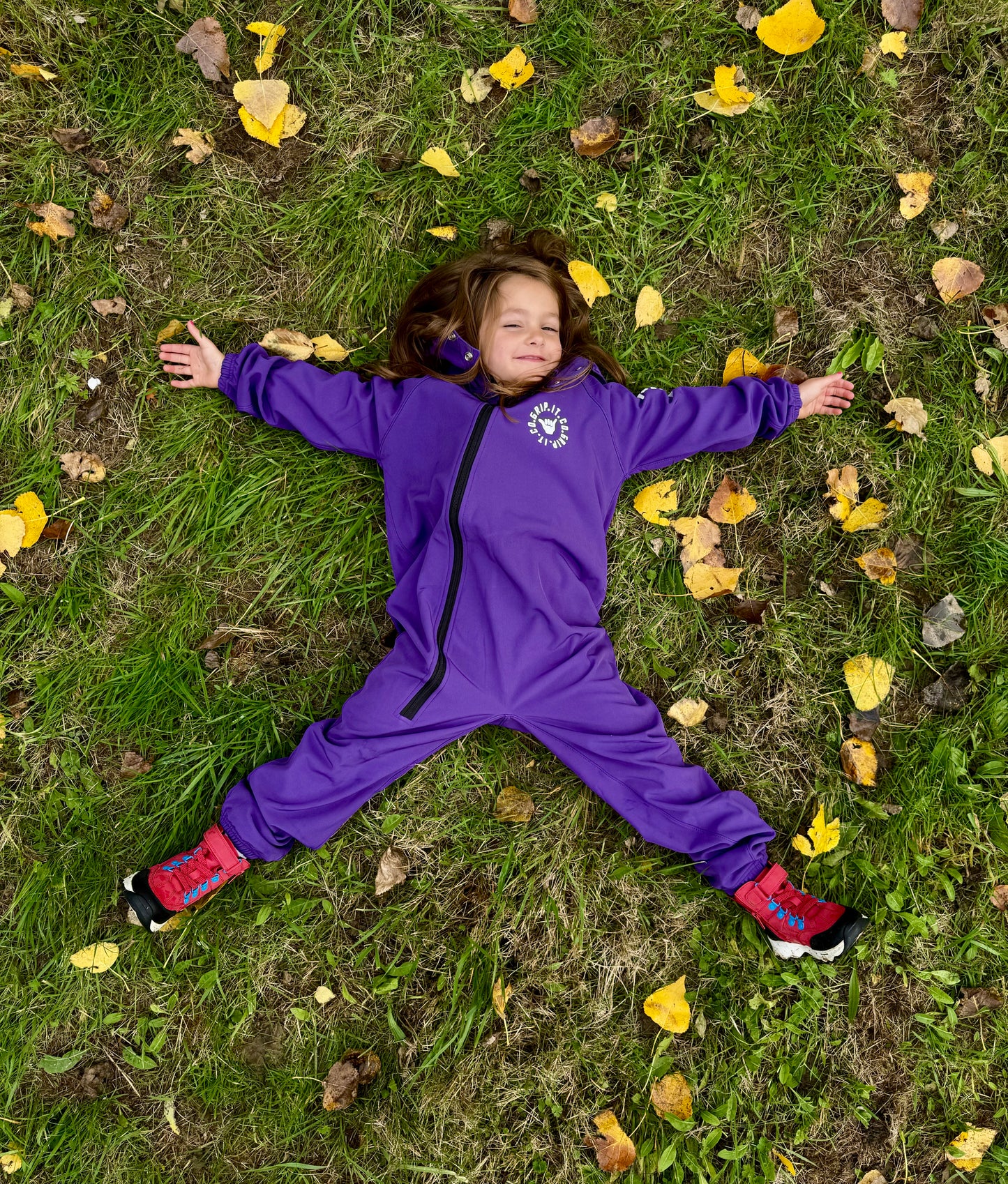 Waterproof PURPLE Rain Suit All in One