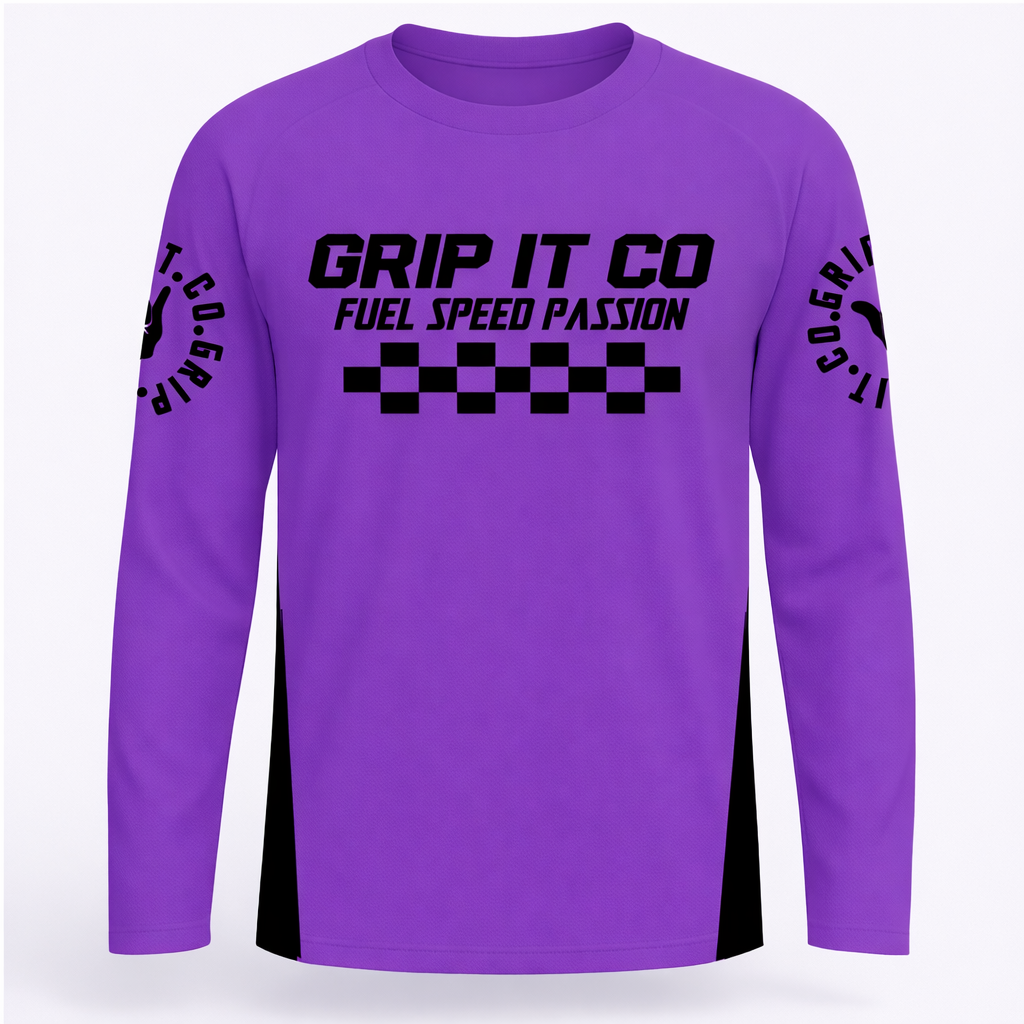 Purple Fuel Speed Passion Jersey