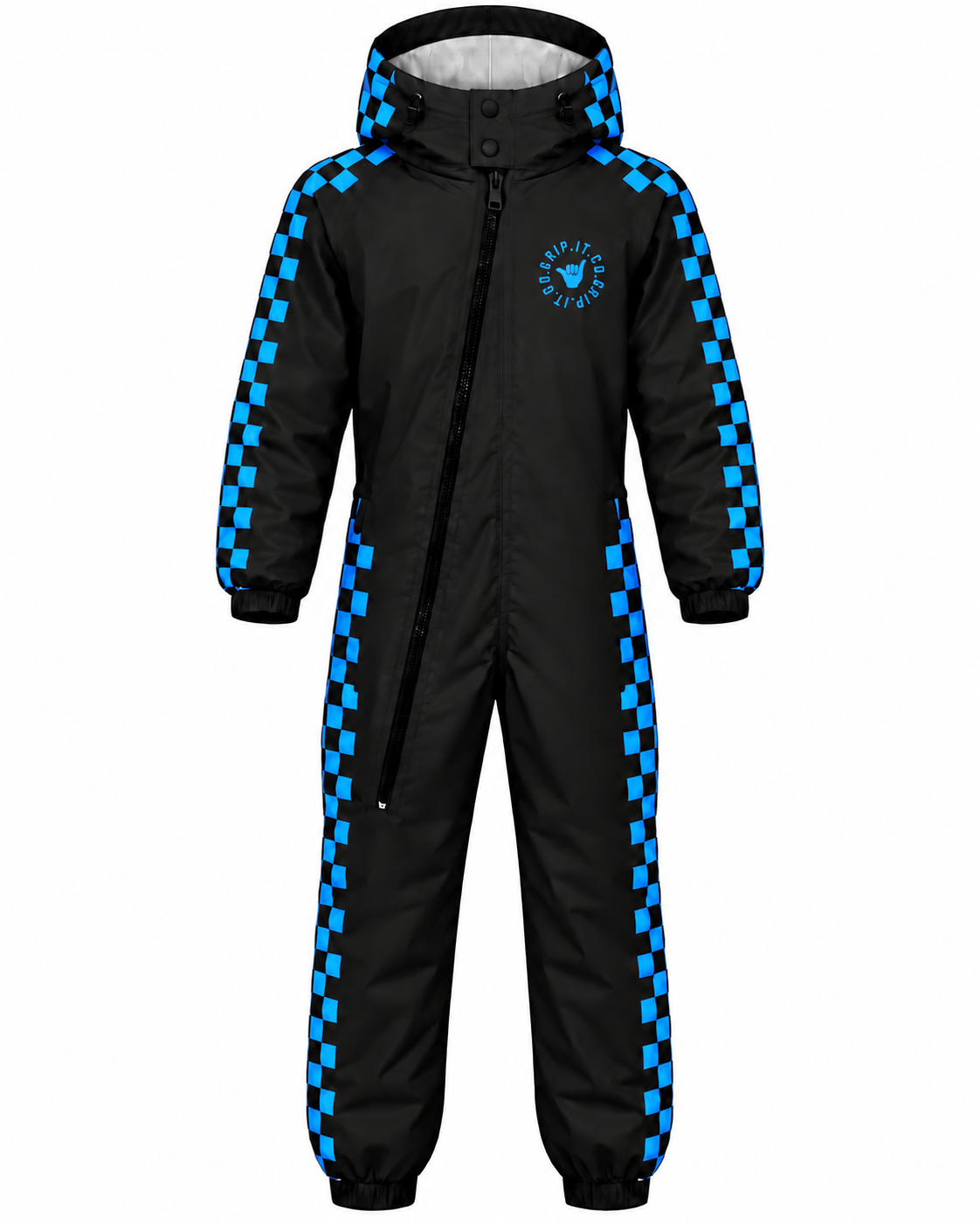 Waterproof Checkered Rain Suit All in One