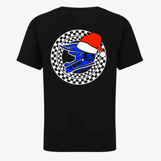 Christmas Helmet Checker Sweatshirt or Hoodie