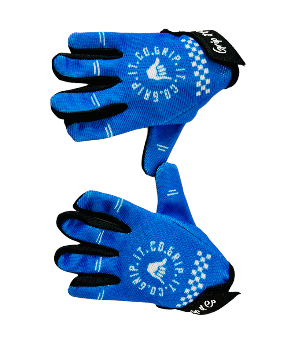 Blue Youth Gloves