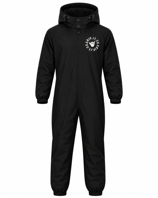 Waterproof Black Rain Suit All in One