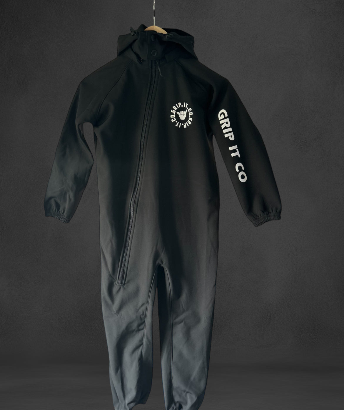 Soft Waterproof Black Rain Suit All in One