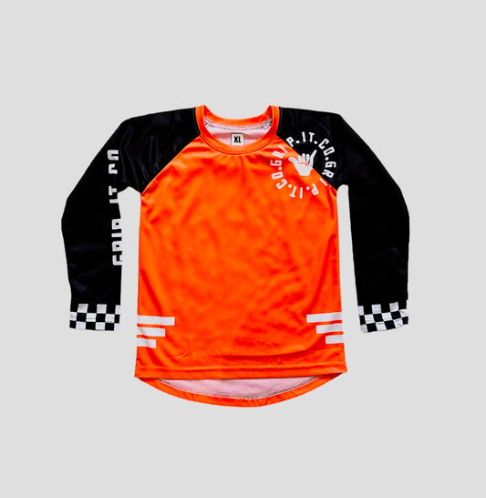 Neon Orange Grip it Co Jersey