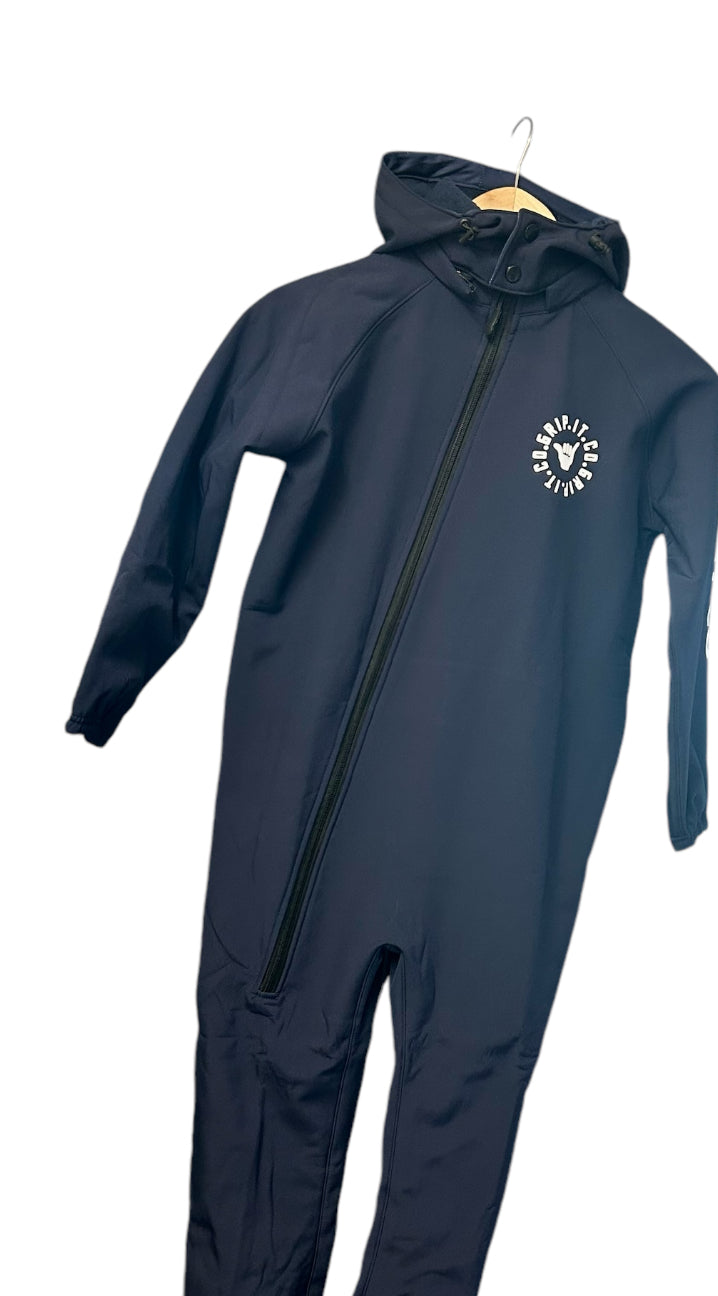 Waterproof NAVY Rain Suit All in One