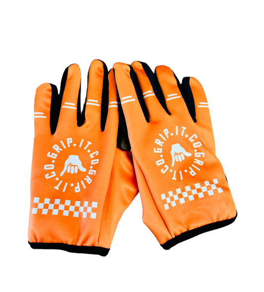 Orange Youth Gloves