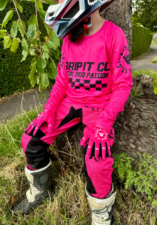 Pink Grip it Co Trousers