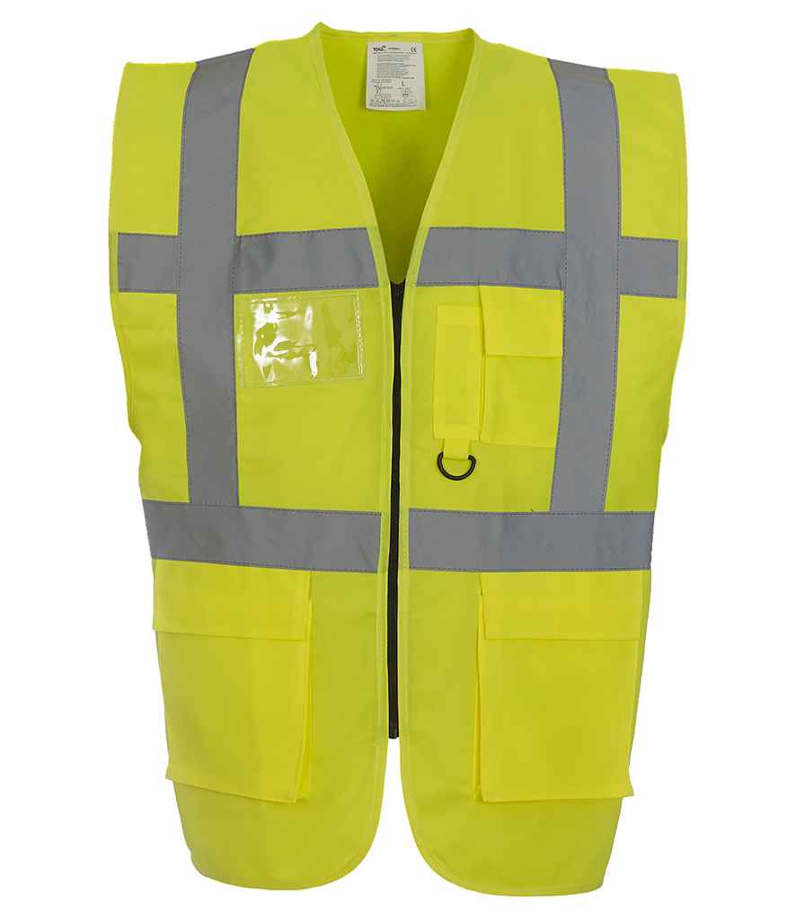 Hi Vis Vest Adults with POCKETS