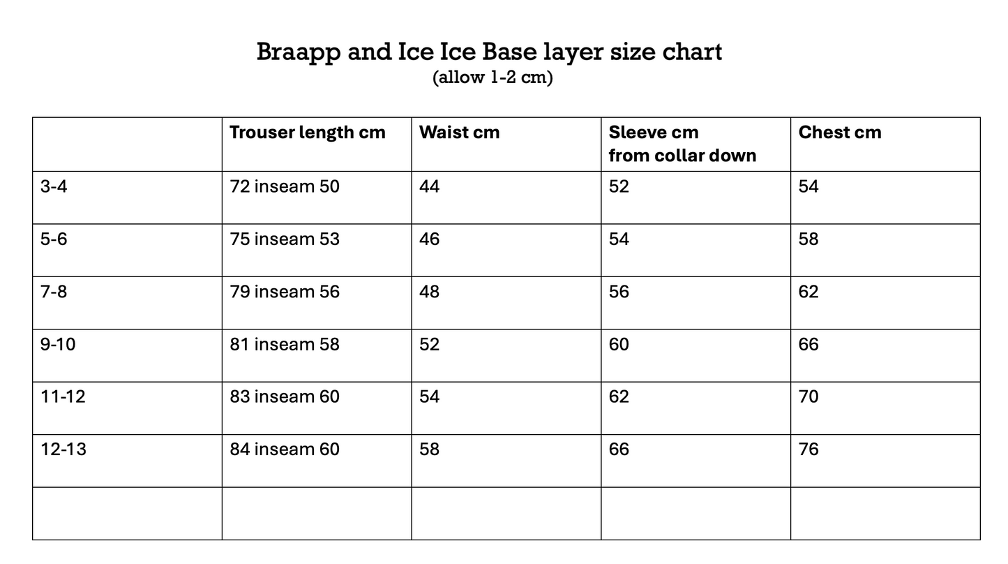 Ice Ice Base Layer Set