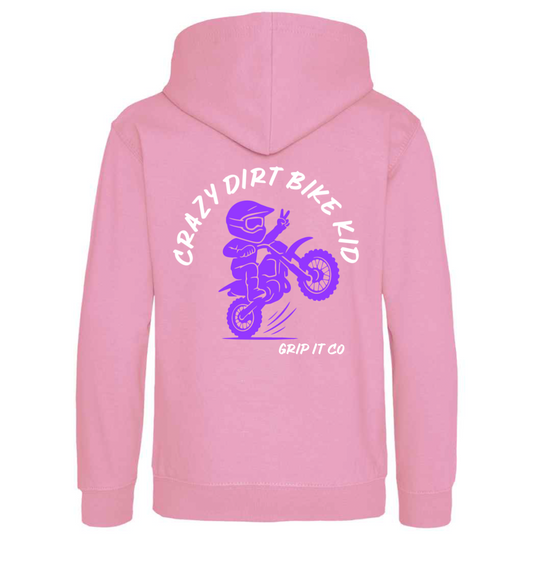 Crazy Dirt Bike Kid Hoodie