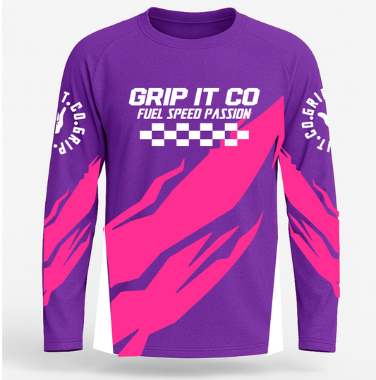 Pre Order Lightening Pink/Purple/White Jersey