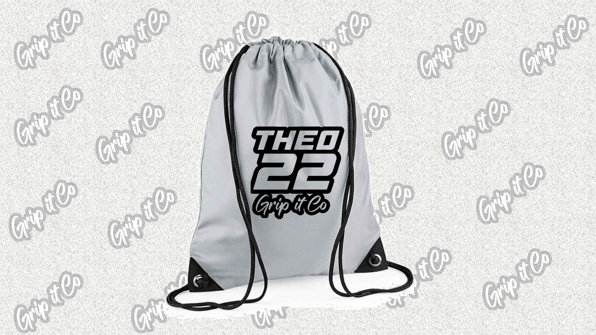 Drawstring Number Bags Personalised Draw String Bag Name/Number – Gripitco