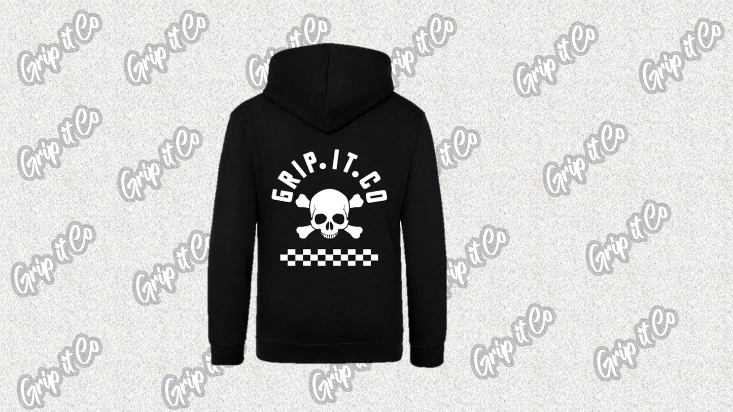 Grip it Co skull Hoodie