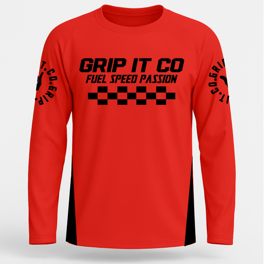 Red Fuel Speed Passion Jersey