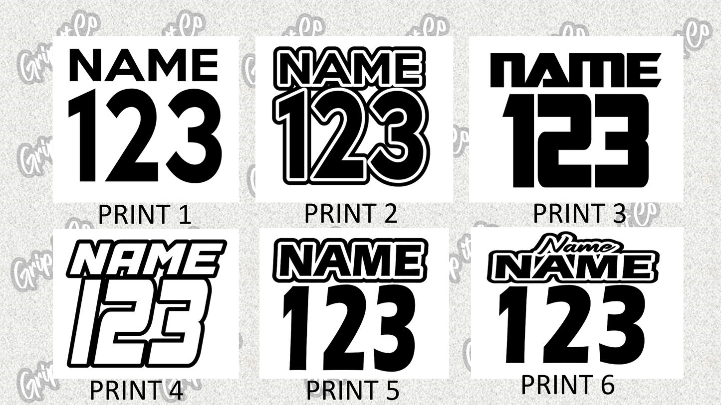 Jersey SIZE DEMOS SEE CHART